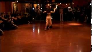 Damian Marino y Sara Parnigoni  #1  alla Mariposa a Milano il 27.02.2010  .MOV