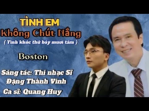Tình em không chút nắng - Quang Huy