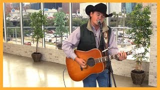 Jake Worthington performs his original country music