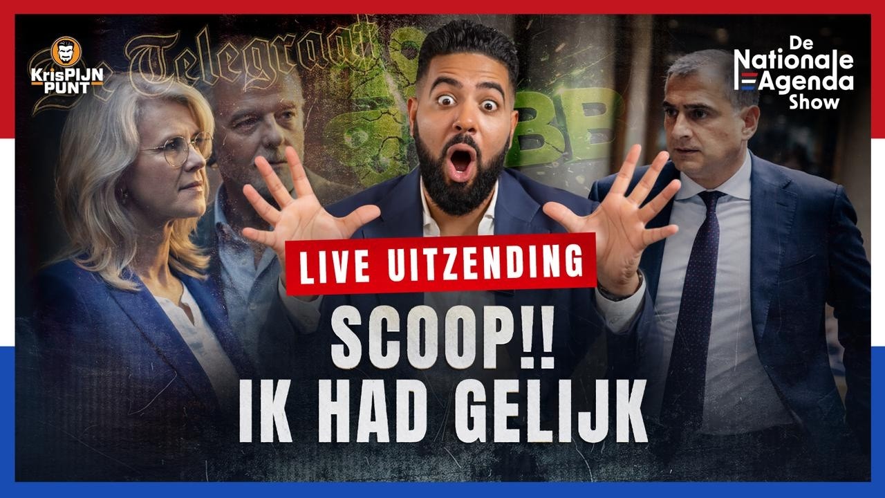 Exclusief Live: Scoop!! Ik had gelijk