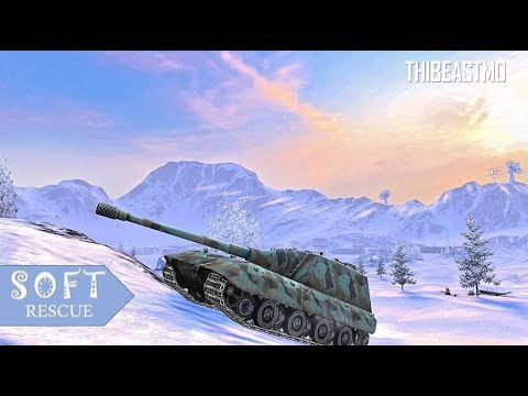 Jg.pz.E 100: 9000 Damage , 3 Frags - WOT BLITZ -