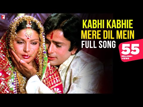 Kabhi Kabhie Mere Dil Mein | Full Song | Rakhee, Amitabh Bachchan, Shashi Kapoor | Lata Mangeshkar