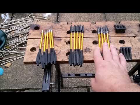 Pistol Crossbow vs LCD TV.