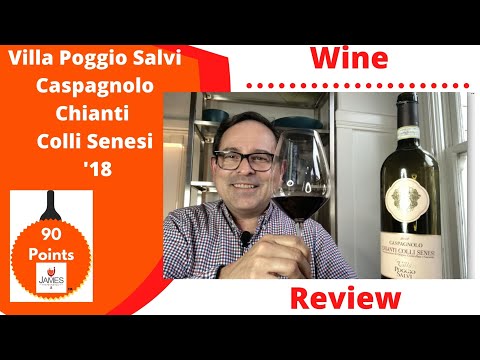 Villa Poggio Salvi Caspagnolo Chianti Colli Senesi '18 90 Points #Sangiovese #sangiovese