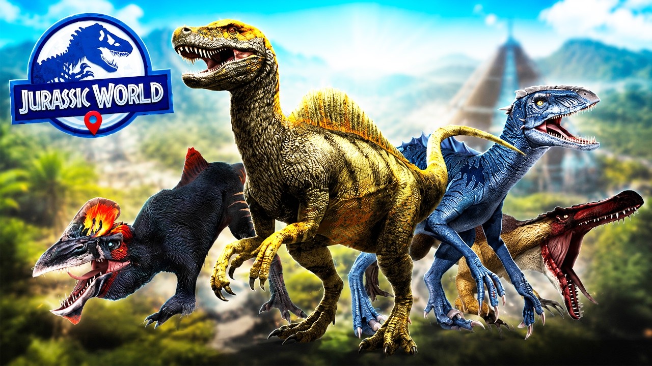 CAMINO al HERRANOTOR ➤ CONSIGUE LOS HÍBRIDOS del EVENTO Jurassic World Alive