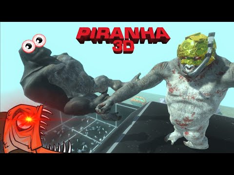 SUPER KNOCKOUT OF GORO CLUMSY TRY TO THROW UNITS INTO THE PIRANHA 3D CAGE, BUT... - ARBS
