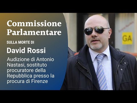 Commissione parlamentare sulla morte di David Rossi: Nastasi