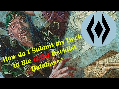 cEDH Decklist Database: How to Submit a Deck