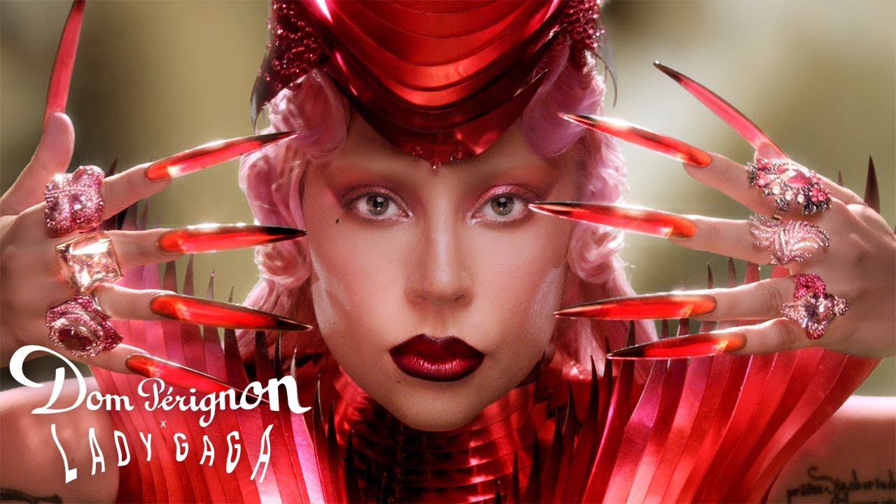 レディー・ガガが「ドン ペリニヨン」の顔に! コラボシャンパン レディー・ガガが「ドン ペリニヨン」の顔に! コラボシャンパン