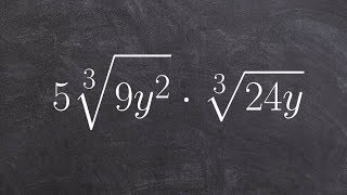Learn how to find the product of two radical expression of the third root