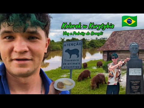 Turysta z Podlasia w Kurytybie 🐟 🇧🇷- Kapibary, Polacy, Karnawał, Atrakcje i Ciekawostki