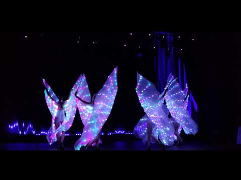 Dancers LED costumes