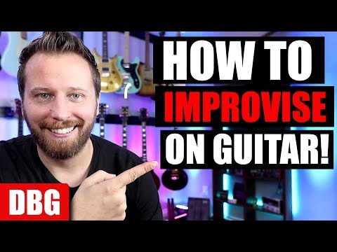 How to IMPROVISE on Guitar! - Easy Tips on How to Solo!!