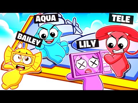 Throw Your Friends Off A Plane Simulator! (PARTY ANIMALS)