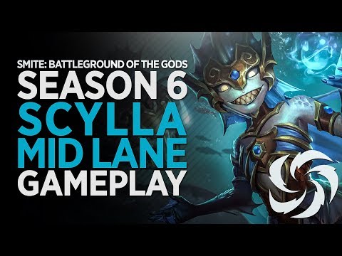 Scylla | GIVE ME MY PENTA!!! - Smite Season 6 Mid Gameplay