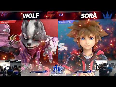 BSSP21 - Connor (?/Wolf) Vs. Corey (?/Sora) - SSBU Winners Finals