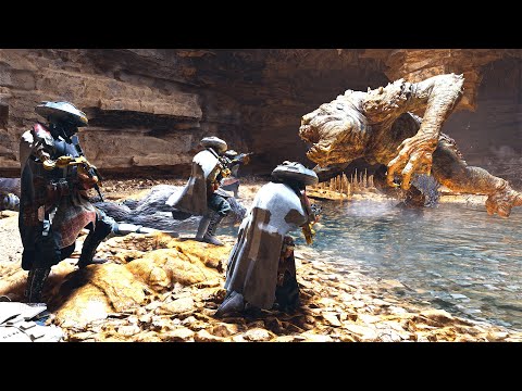 How many Bounty Hunters it takes to kill one Rancor Star Wars NPC Battles Ep 18 (Jedi: Survivor)