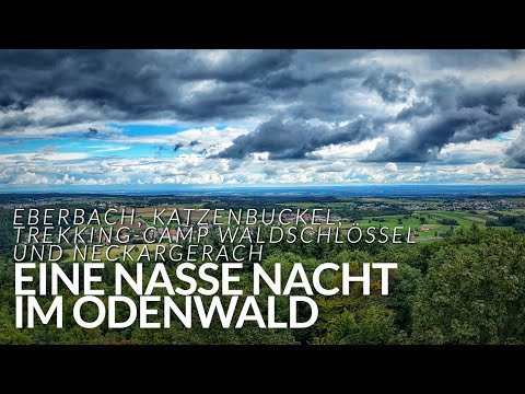 Eine nasse Nacht im Odenwald | Trekking-Camp Waldschlössel | Trekking Odenwald