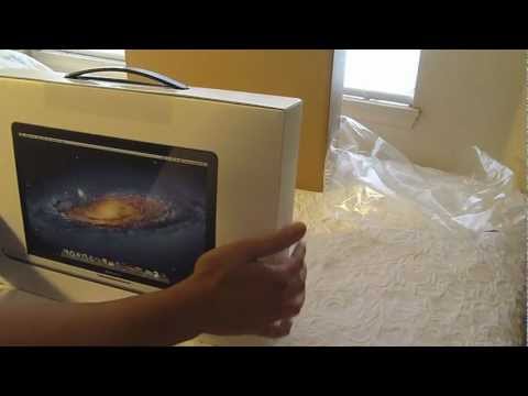 2011 Fall Macbook Pro Unboxing MD318LL/A 15.4-Inch Notebook