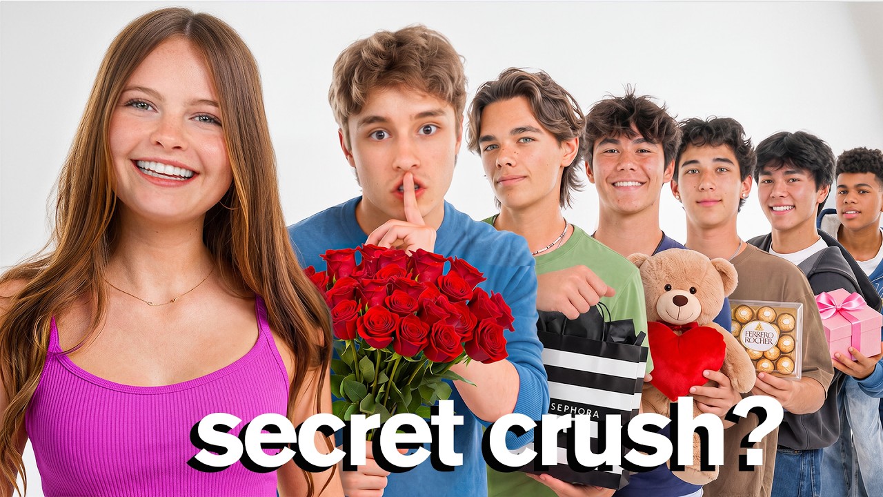 I Survived 10 Secret Admirers!