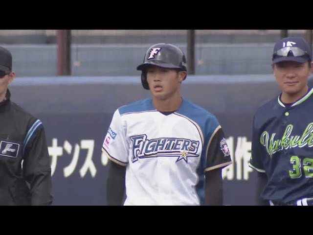 【ファーム】ファイターズ・細川 ファーム本拠地初ヒットを放つ!! 2021/3/30 F-S(ファーム)