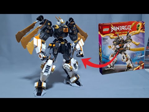 I upgraded the best Ninjago Mech set! This is how I improved Cole's Titan Dragon mech!