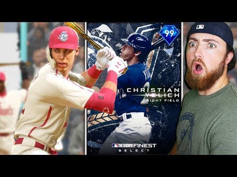 99 CHRISTIAN YELICH DEBUT! MLB The Show 19 | Diamond Dynasty