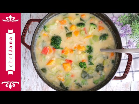 A PERFECT SOUP FOR WINTER NIGHTS: LOW-CARB, HIGH PROTEIN CREAMY DETOX SOUP⎜OIL-FREE & VEGAN