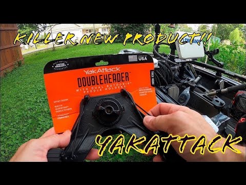 YakAttack: The Double Header track Mount, and other products that are must haves for a kayak angler