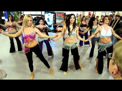 exhibición navidad danza del vientre