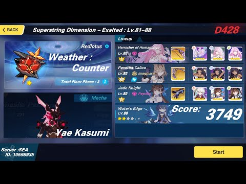 Honkai Impact 3rd exalted abyss : Yae Kasumi