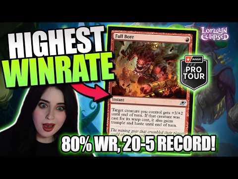Nobody Expected THIS to have the BEST WINRATE at the Pro Tour! | Standard MTG Arena