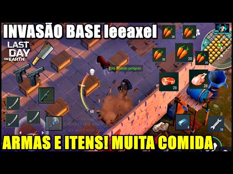 ●VEIO ARMAS E MUITA COMIDA NESSA INVASÃO! RAID BASE leeaxel 👁 Last Day On Earth