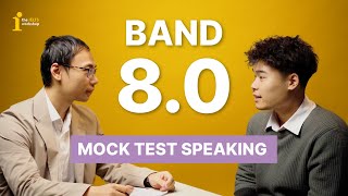MOCK TEST SPEAKING BAND 8.0  | EXAM ROOM by The IELTS Workshop