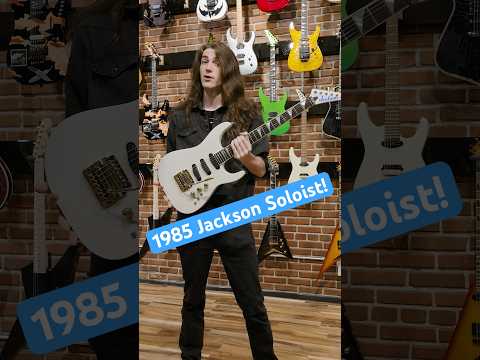 Jackson USA Custom Shop Soloist Platinum Pearl 1985 w/OHSC image 20