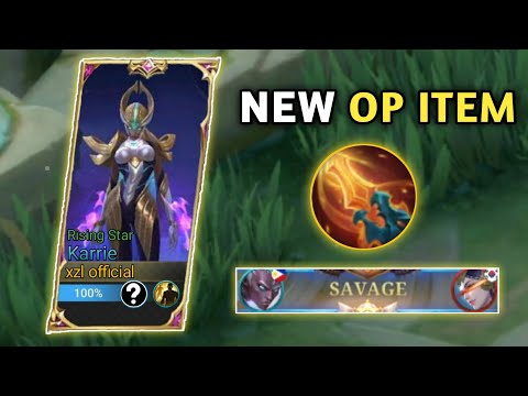 KARRIE NEW OP ITEM 2023 FOR AUTO SAVAGE | MLBB