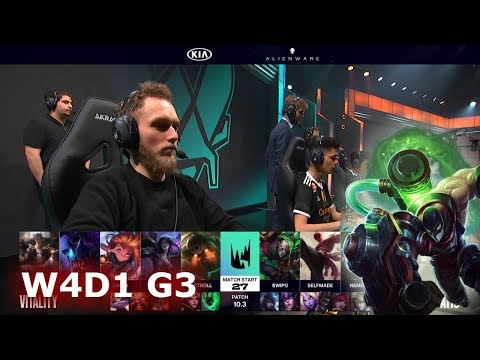 Vitality vs Fnatic | Week 4 Day 1 S10 LEC Spring 2020 | VIT vs FNC W4D1