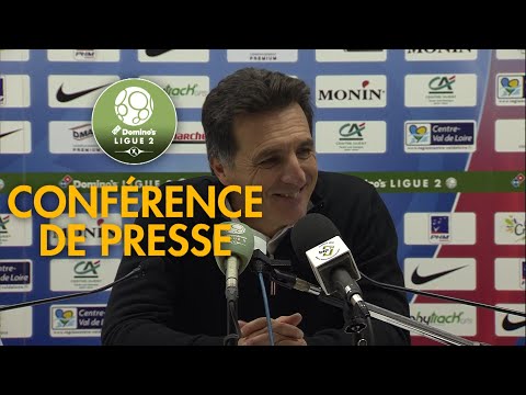 Conférence de presse Châteauroux - FC Lorient ( 1-3 )  / 2019-20