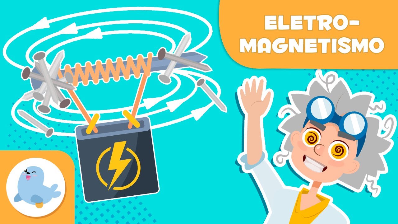 ELETROMAGNETISMO para crianças ⚡🧲 O que é um eletroímã? 🔌 Ciências para crianças
