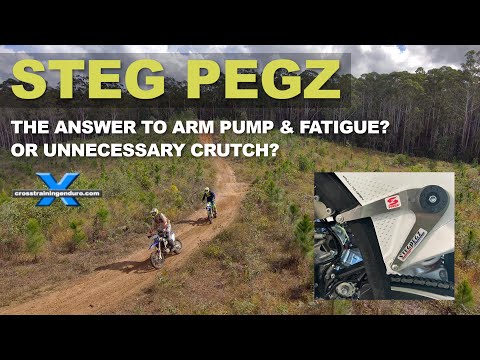 Steg Pegz review: ultimate solution for arm pump & fatigue?︱Cross Training Enduro
