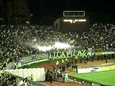Partizan 4 - OFK Beograd 1, navijanje, proslava titule 2008/09