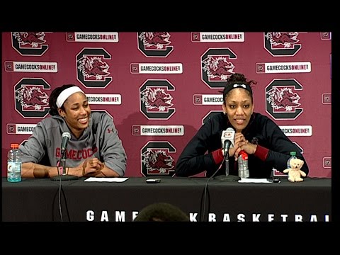 Alaina Coates & A'ja Wilson Post-Game Press Conference (Kentucky) - 2/4/16