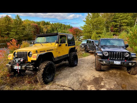 New (JL) VS Old (TJ) Jeep Wrangler Off Road Showdown