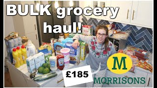 BULK grocery haul! | Morrisons food shop! | KERRY CONWAY