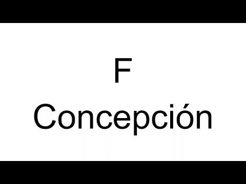 How to Pronounce F Concepción (Spanish)