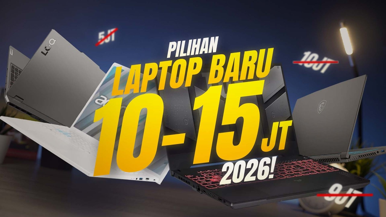 Rekomendasi Laptop 11-15 Jutaan Juli 2026: Era "New Normal" Harga Laptop TERUS Naik Gila-Gilaan!