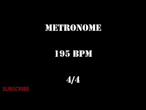 METRONOME 195 BPM 4/4
