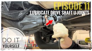 Toyota 4Runner • FREE Maintenance Tech Tips - DIY Drive shaft and U-Joint Lubrication • Episode 11
