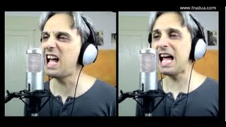 How to sing a Cover of Ticket to Ride Beatles Vocal Harmony Breakdown Tutorial