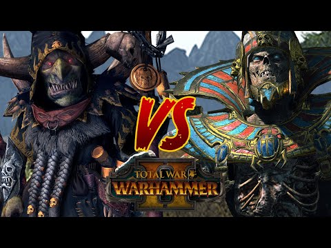 SOFT & HARD Counters - Greenskins vs Tomb Kings // Total War: WARHAMMER II Multiplayer